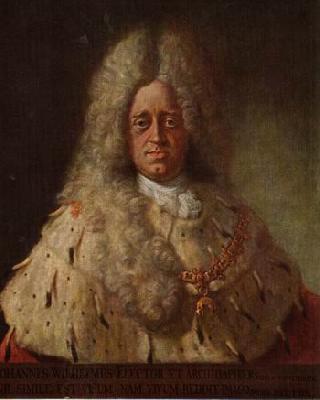 unknow artist Portrait of Johann Wilhelm, Elector Palatine